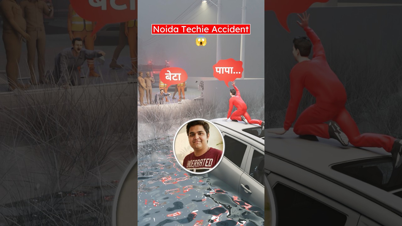 Noida Techie Accident (3D) by Professor Of How