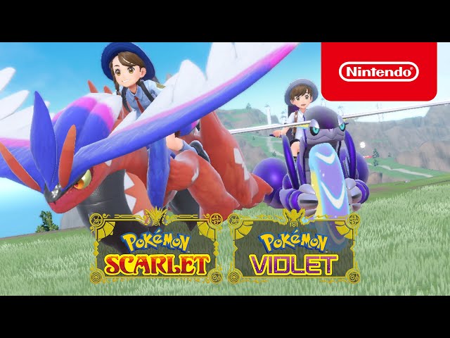 Pokémon Scarlet e Pokémon Violet chegam em 18 de Novembro; Novo