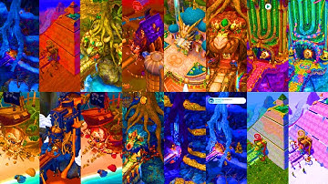 Temple Run 2 All Maps 2025 [Winter Toyland VS Frozen Shadows VS Blooming VS Blazing VS All Others]