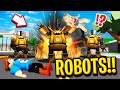 ROBOTS take over the WORLD in Roblox BROOKHAVEN RP!!