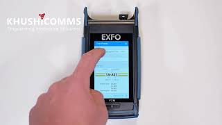 EXFO PXM/LXM Tutorial | Base-24 Fiber Testing Data Management & Certification Reports screenshot 1