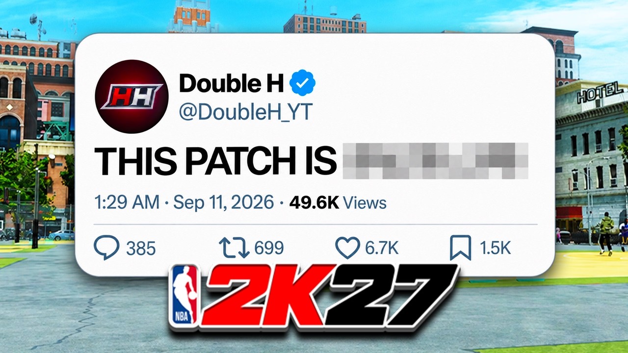 THIS IS NBA 2K27s NEW PATCH