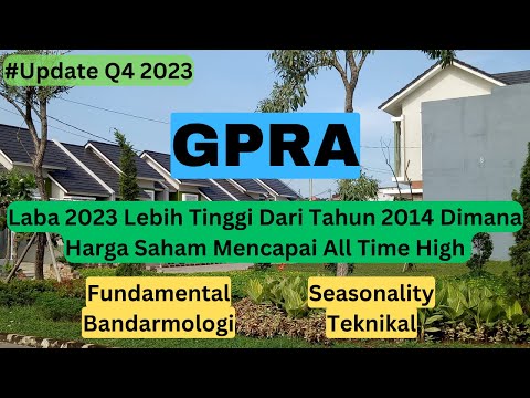 Analisa Saham GPRA Q4 2023 #gpra #sahamgpra