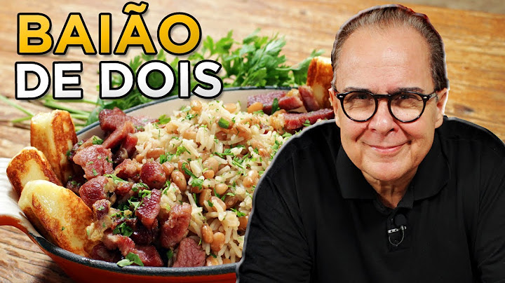 Baião de Dois do Chef Taico