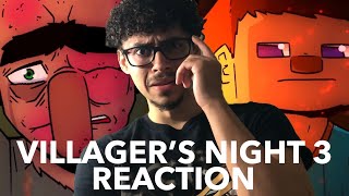 A VILLAGER’S PAIN | The TRUTH About Villager Trading - Minecraft: Villager’s Night PT3 REACTION!