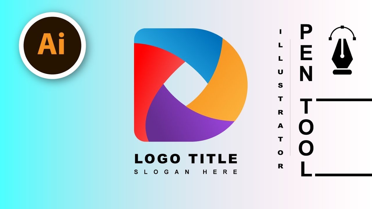 3d logo illustrator