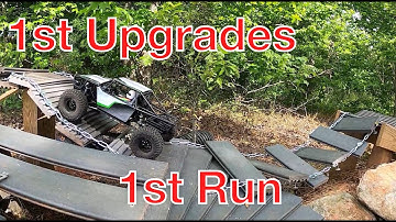 Element Enduro Gatekeeper Rock Crawler Buggy RTR - 1st Upgrade & First Test Run #rc #rccar #rccrawl