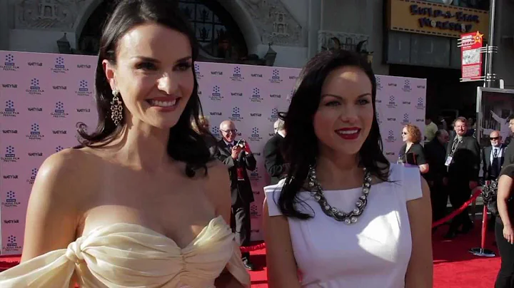Ana Alexander & Anya Monzikova red carpet intervie...