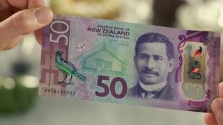 New Zealand S Brighter Money Banknotes Security Features Youtube