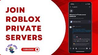 How To Join Roblox Private Server Links On Discord In Mobile - Detailed Tutorial screenshot 4