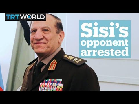 Egypt's former general Sami Anan has been arrested