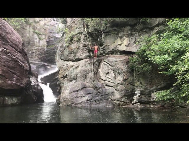 Cliff Jumping at Paradise Falls — Valhalla Hikes