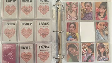 Update My Twice ot9 Binders with Me! (Lots of Between 1&2 and more!)
