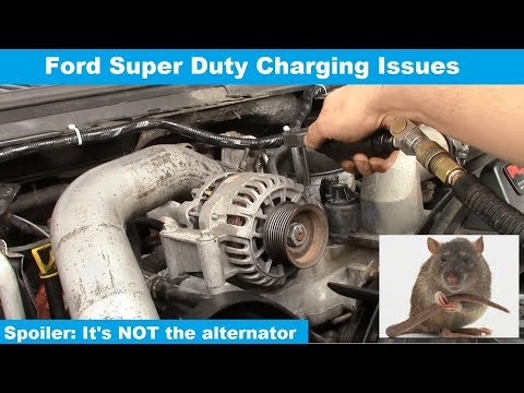 Ford Super Duty Charging System Diagnosis and Repair