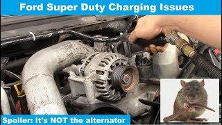 Ford Super Duty Charging System Diagnosis and Repair