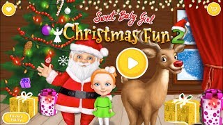 Sweet Baby Girl Christmas 2 - Play Fun Santa Care Dress Up Makeover - Games For Girls screenshot 5