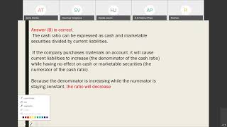 A22 P2 Sec A Financial Statement Analysis Activity Ratios