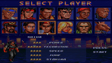 STREETS OF RAGE REMAKE - (MOD) - BARE  KNUCKLE: THE NEXT GENERATION