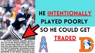The NFL Player Who INTENTIONALLY Stunk So He Could Be Traded | Butch Johnson
