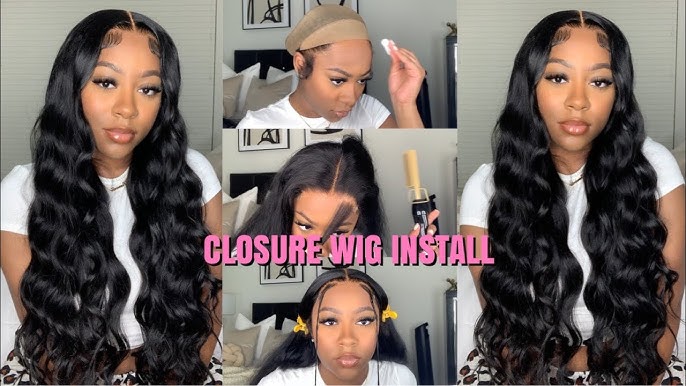 How to install your wig.Dee Wigs Wig installation kit #blackownedbrand 