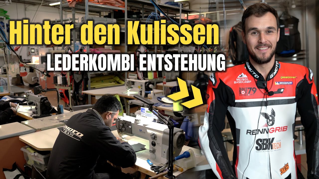 So entsteht eine Maß-Lederkombi | Exklusive Manufaktur-Einblicke bei GIMOTO