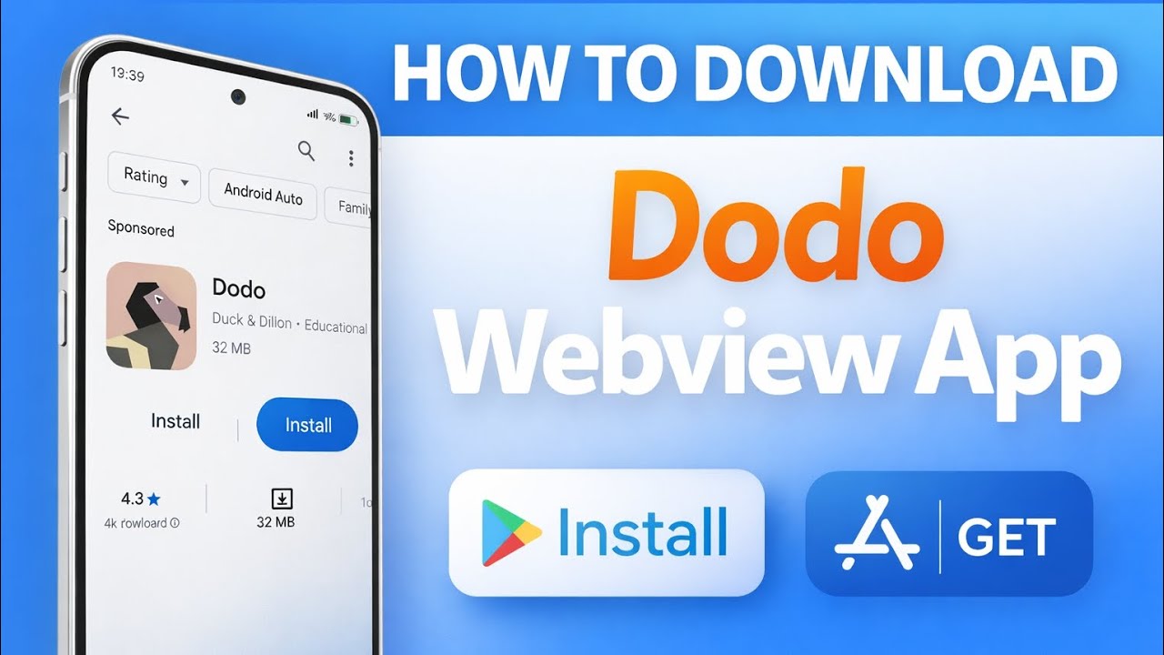 How to download dodo webview app (Android & iPhone) - YouTube