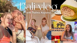 【バリVlog】青山テルマちゃんと最高の女子旅🍹🏝絶景/スパ/プール/カフェ