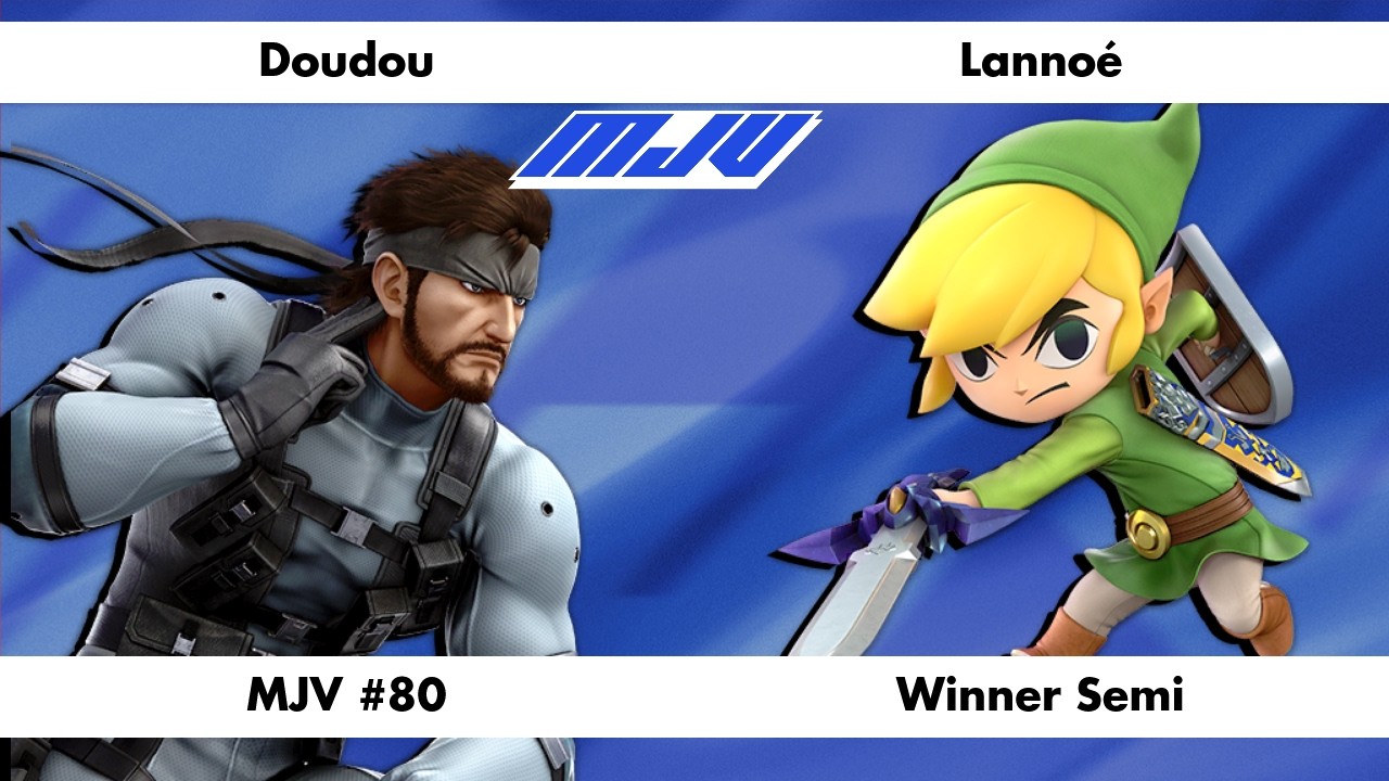 MJV #80 - Doudou (Snake) Vs. Lannoé (Toon Link) - Winner Semi