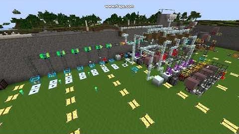 Tekkit ore processing plant