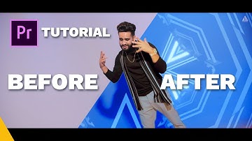 LEARN HOW TO COLOR GRADE & CHANGE BACKGROUND IN PREMIERE PRO TUTORIAL