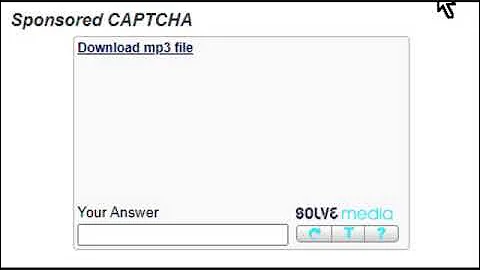 solve media audio captcha's