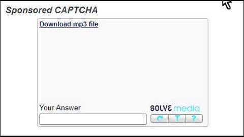 solve media audio captcha