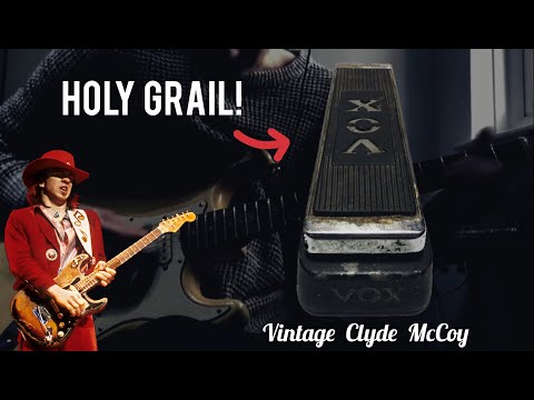 SRV w/ Vintage 1967 Clyde McCoy Vox Wah!