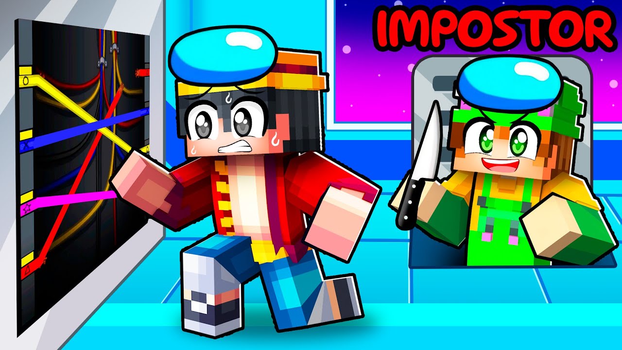 Jugando AMONG US en Minecraft! 😈🔪