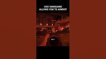 Vanguard Allows You To Aimbot