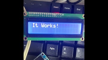 Raspberry Pi Pico with 1602 lcd
