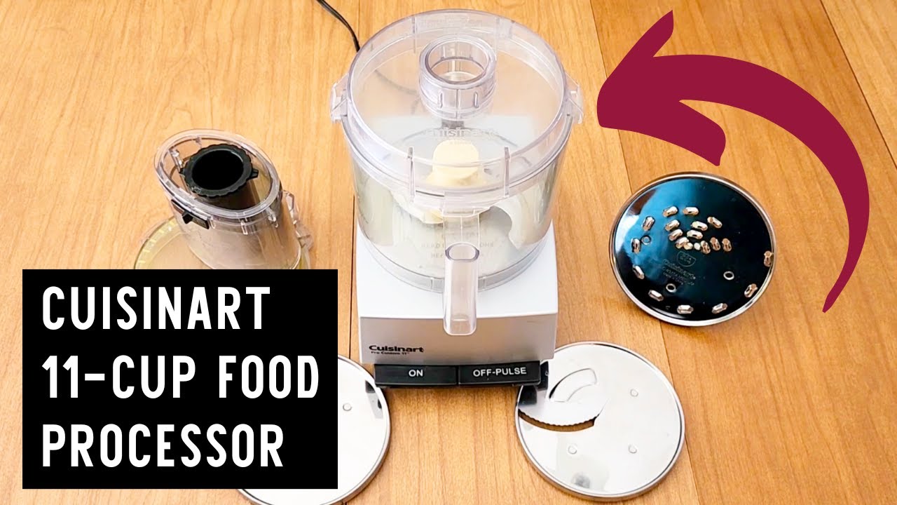 Cuisinart 11 Cup Food Processor is a Kitchen Must-Have - YouTube
