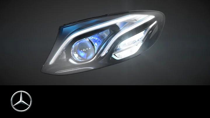 Headlamps in the new Mercedes-Benz E-Class: MULTIBEAM LED - 天天要闻