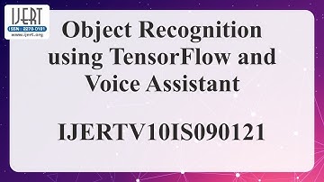 Object Recognition using TensorFlow and Voice Assistant