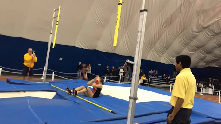 Sabrina Anderson of Hunterdon Central  narrowly mi...