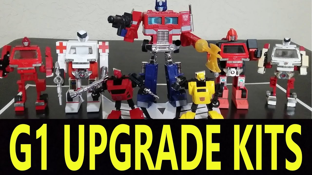RETRO-WED: G1 RATCHET AND IRONHIDE UPGRADE KIT OPTIONS THAT MAKE A BAD FIGURE BETTER!!!