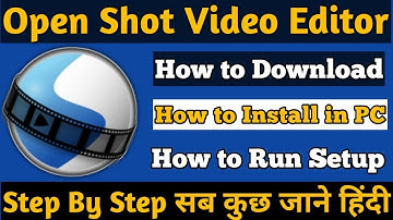 Open Shot Video Editor Setup | Free Video Editing Software for PC