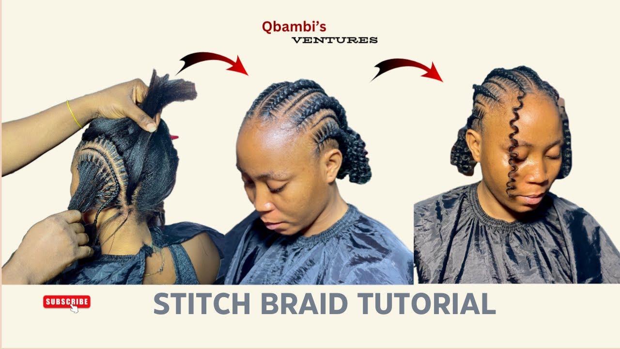 Stitch Braid Tutorial / #braids #stitchbraids - YouTube