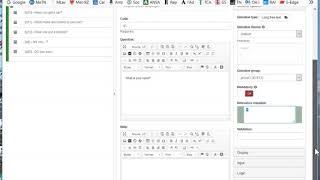 LimeSurvey   Question properties