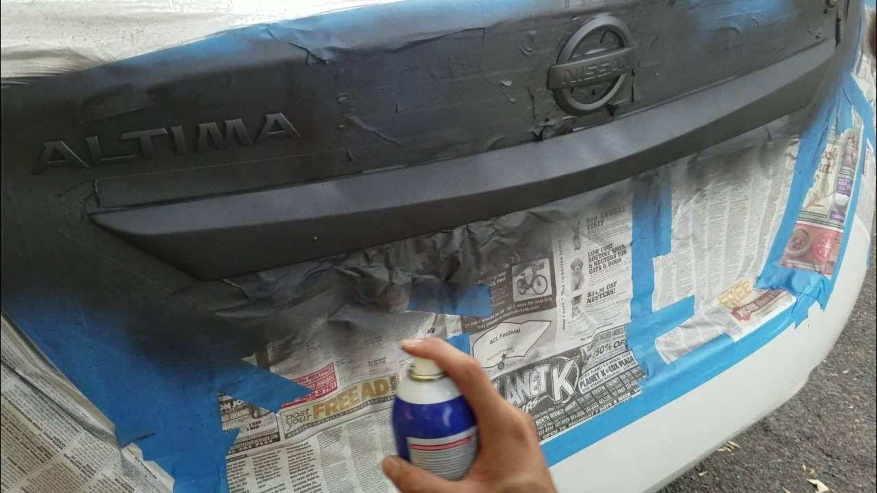 How to Plasti Dip grill and trim!!! PT2 YouTube