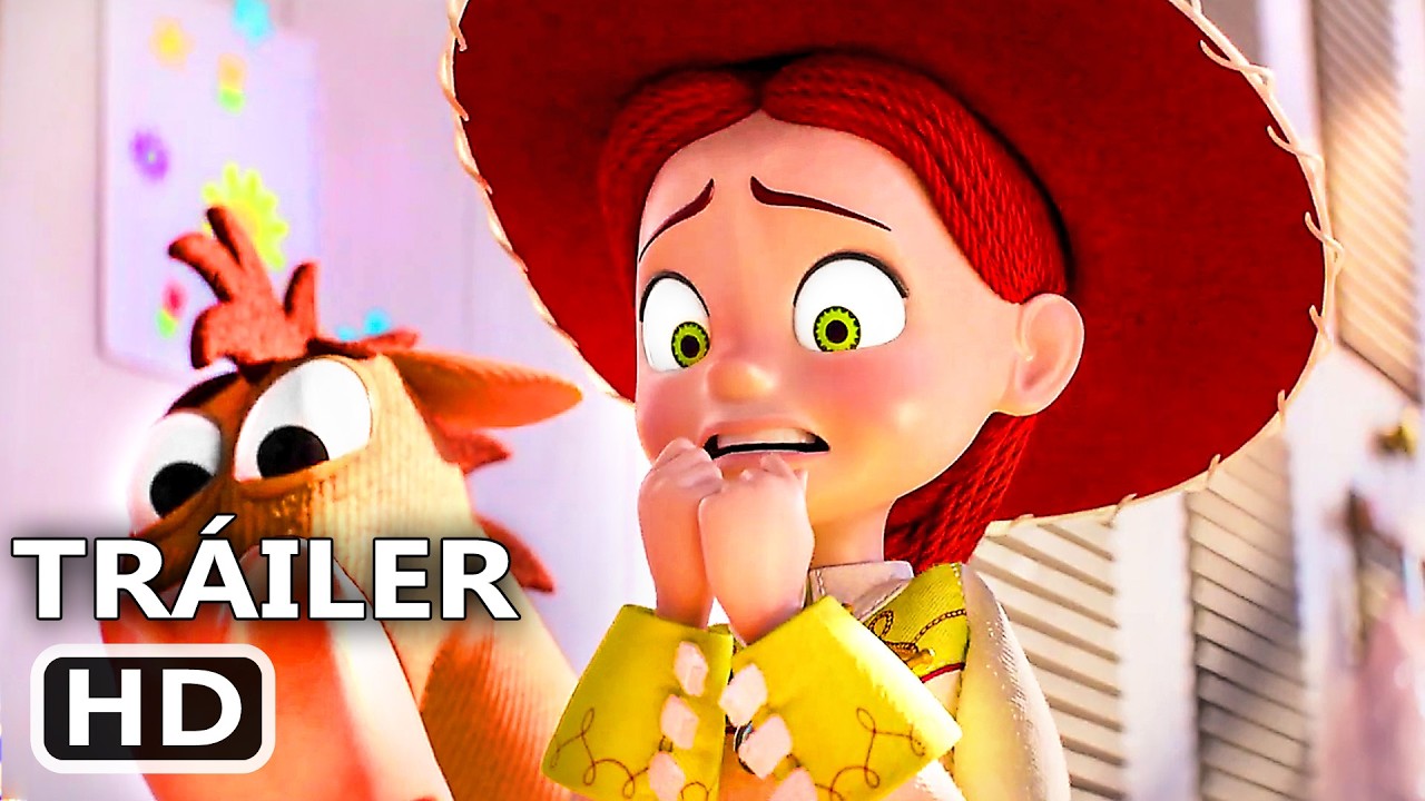 "Los juguetes entran en pánico al ver a Lilypad" TOY STORY 5 Tráiler Español (2026)