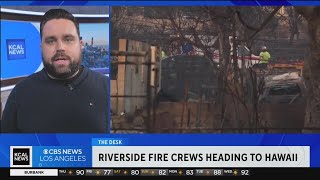 Riverside search and rescue crew heading to Maui to assist with search operations