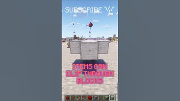 Move items UPWARDS by sending them THROUGH BLOCKS! | Redstone with PsiVolt #minecraft #redstone