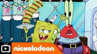 SpongeBob SquarePants |  I Love Krabby Patties Song | Nickelodeon UK