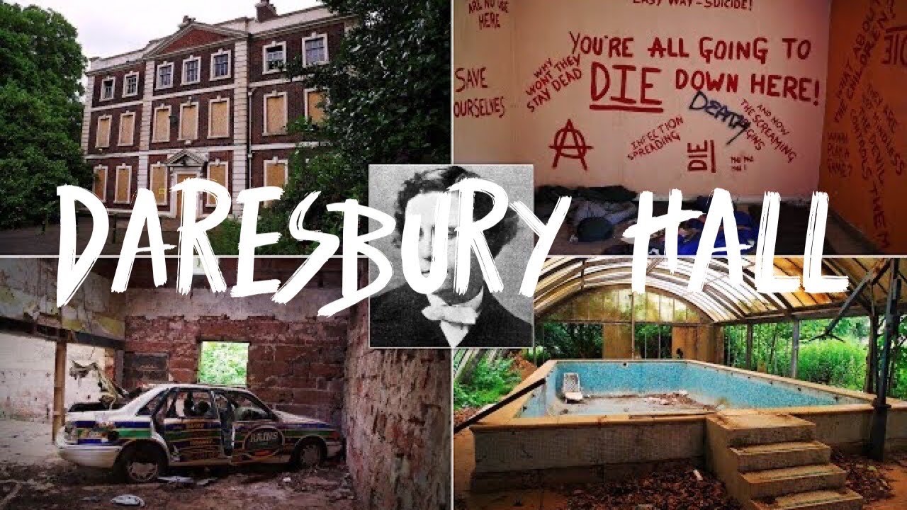 ABANDONED Daresbury Hall Hit By Fire - We Found The Devil Inside…….